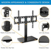 Swivel Tabletop TV Stand For 37" To 75" TVs