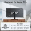Swivel Tabletop TV Stand For 37" to 75" TVs