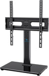 PERLESMITH Universal TV Stand Legs for 32-65 inch TVs, Table Top TV Stand up to 88 lbs, Height Adjustable Television TV Mount, Universal TV Leg Base for Living Room & Bedroom (32-65 Inch with Swivel)