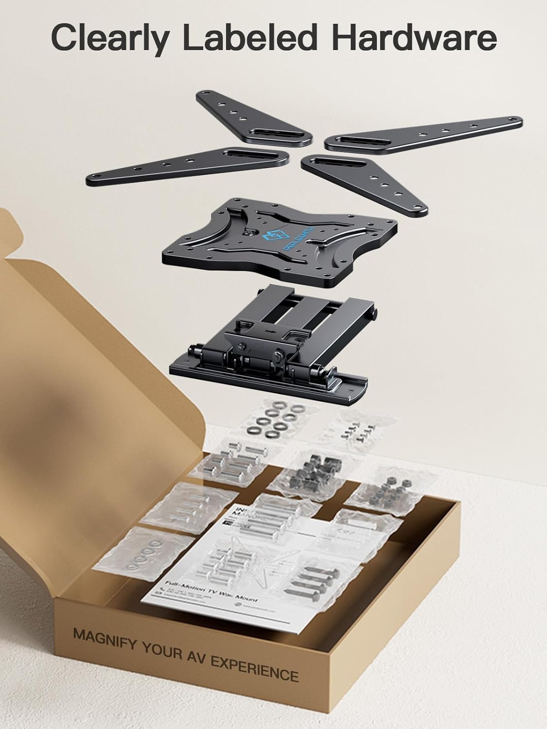 Full Motion TV Wall Mount For 26