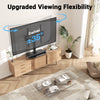 Perlesmith Universal Swivel Tabletop TV Stand Fits 32" to 60" TV's, Max VESA 400x400mm,Holds up to 88 lbs, PSTVS28B