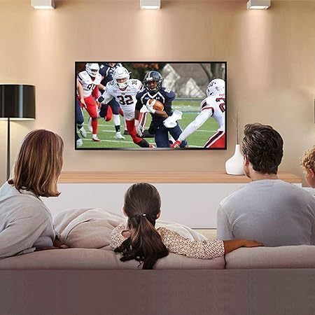 PERLESMITH TV Wall Bracket for 26-65 inch Flat&Curved TV or Monitor up to 52 KG, Sturdy TV Bracket with Max VESA 400X400 mm
