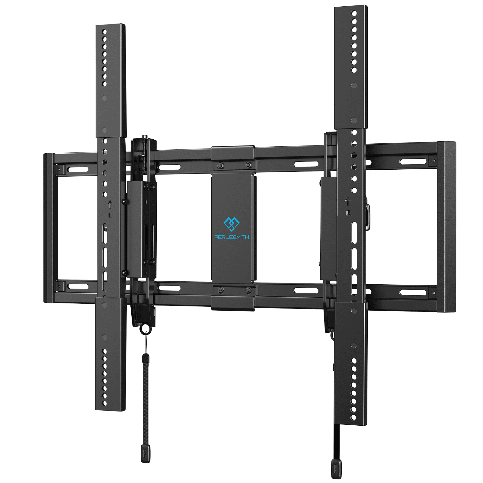 PERLESMITH Extend Tilt & Swivel, TV Wall Mount for 42-100″ TVs, Extension Leveling, Holds up to 160lbs, Fits 16