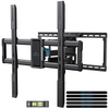 PERLESMITH Full Motion TV Wall Mount, Fits 42-100 Inch TVs, 160 lbs Capacity, Swivel Tilt Extension Leveling, VESA 200x100 to 600x600, Fits 12/16/24 Inch Wood Studs