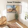 PERLESMITH Full Motion TV Wall Mount Bracket for 26 to 60 inch TVs, Max VESA 400x400mm, Holds up to 70 lbs, PSMFK18B