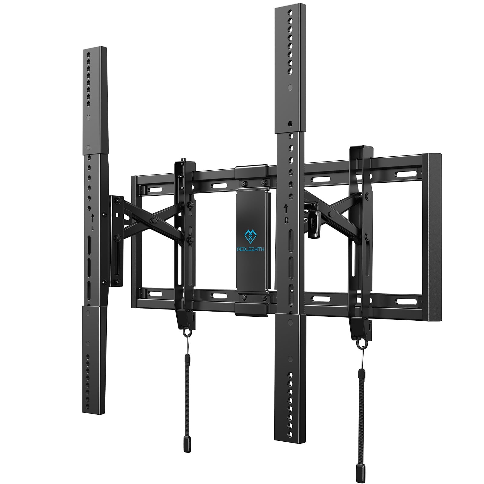 PERLESMITH Extend Tilt & Swivel, TV Wall Mount for 42-100″ TVs, Extension Leveling, Holds up to 160lbs, Fits 16