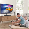 Perlesmith Universal Swivel Tabletop TV Stand Fits 32" to 60" TV's, Max VESA 400x400mm,Holds up to 88 lbs, PSTVS28B