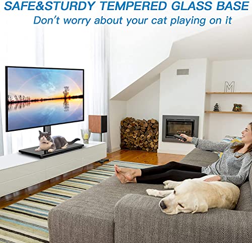 Swivel Tabletop TV Stand For 37