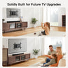Perlesmith Full Motion TV Wall Mount Bracket for 37 to 75 inch TVs , Holds up to 132 lbs, PSLFK10