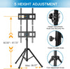 Portable Tripod TV Stand For 23" To 60" TVs