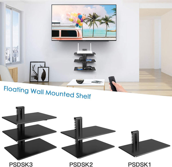 Wall Mounted AV Shelf (Set of 3)