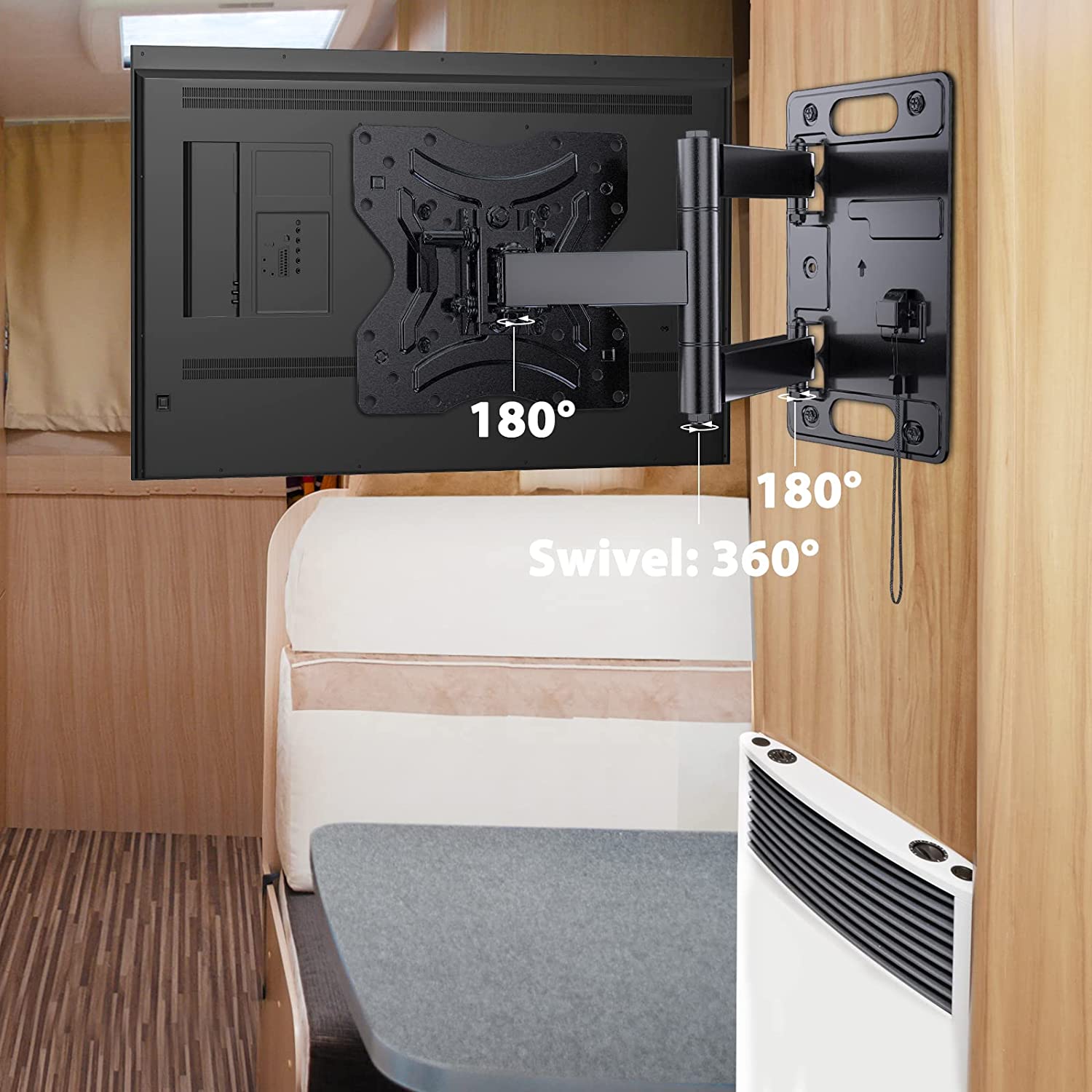 Full Motion TV Wall Mount For 13