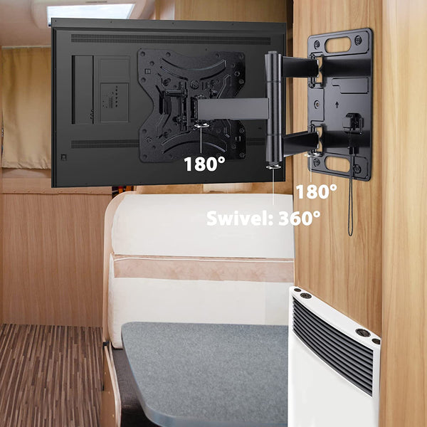 Full Motion TV Wall Mount For 13" To 42" TVs
