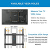 Full Motion Corner TV Wall Mount For 26" To 60" TVs