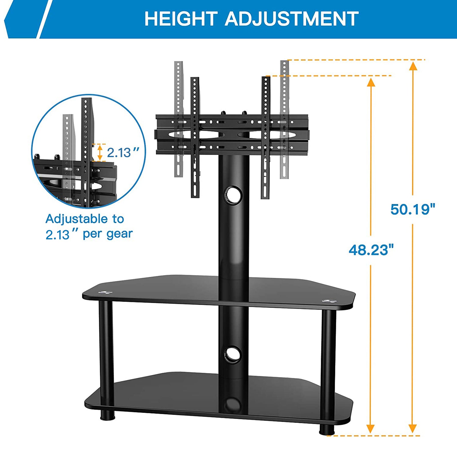 Floor TV Stand For 32