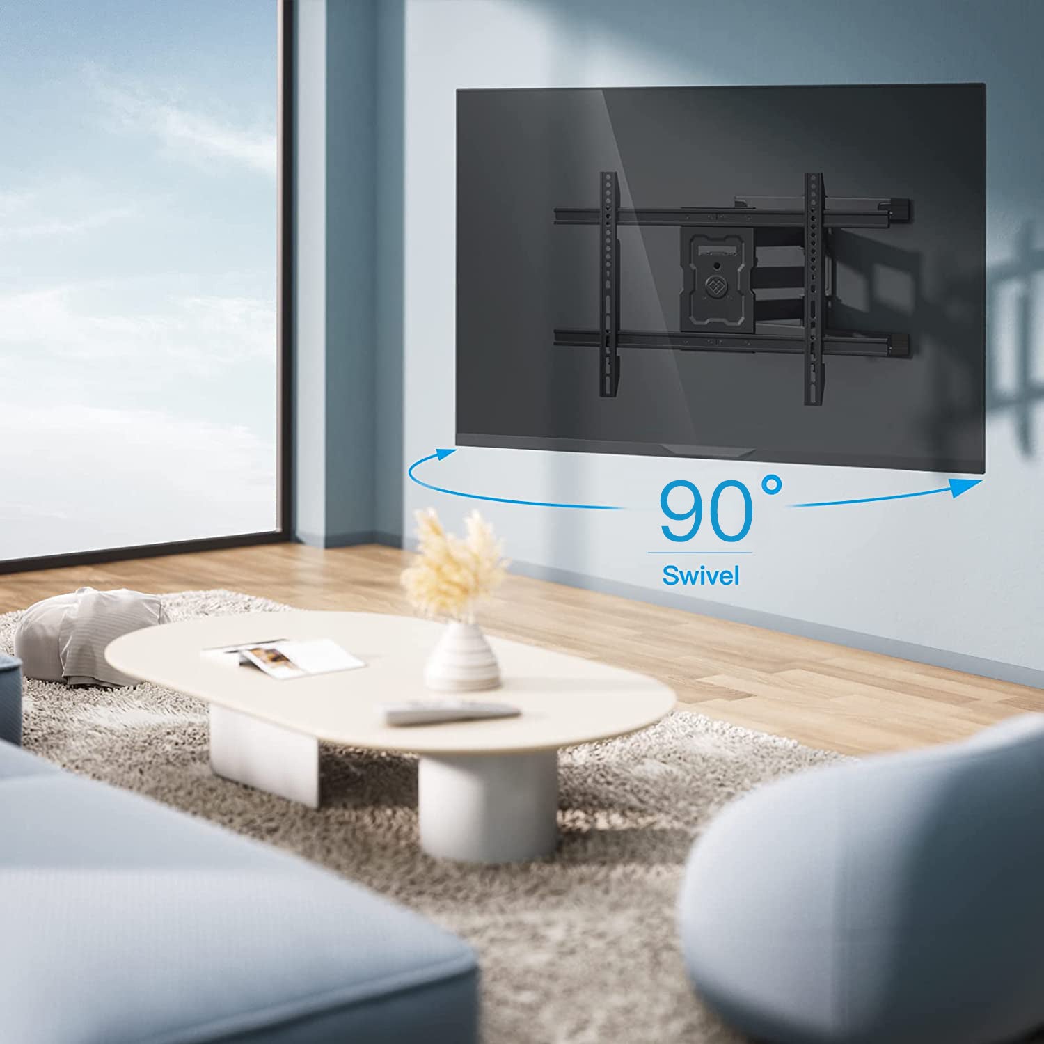 Full Motion TV Wall Mount For 37