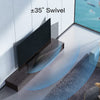 Swivel Tabletop TV Stand For 37" To 75" TVs