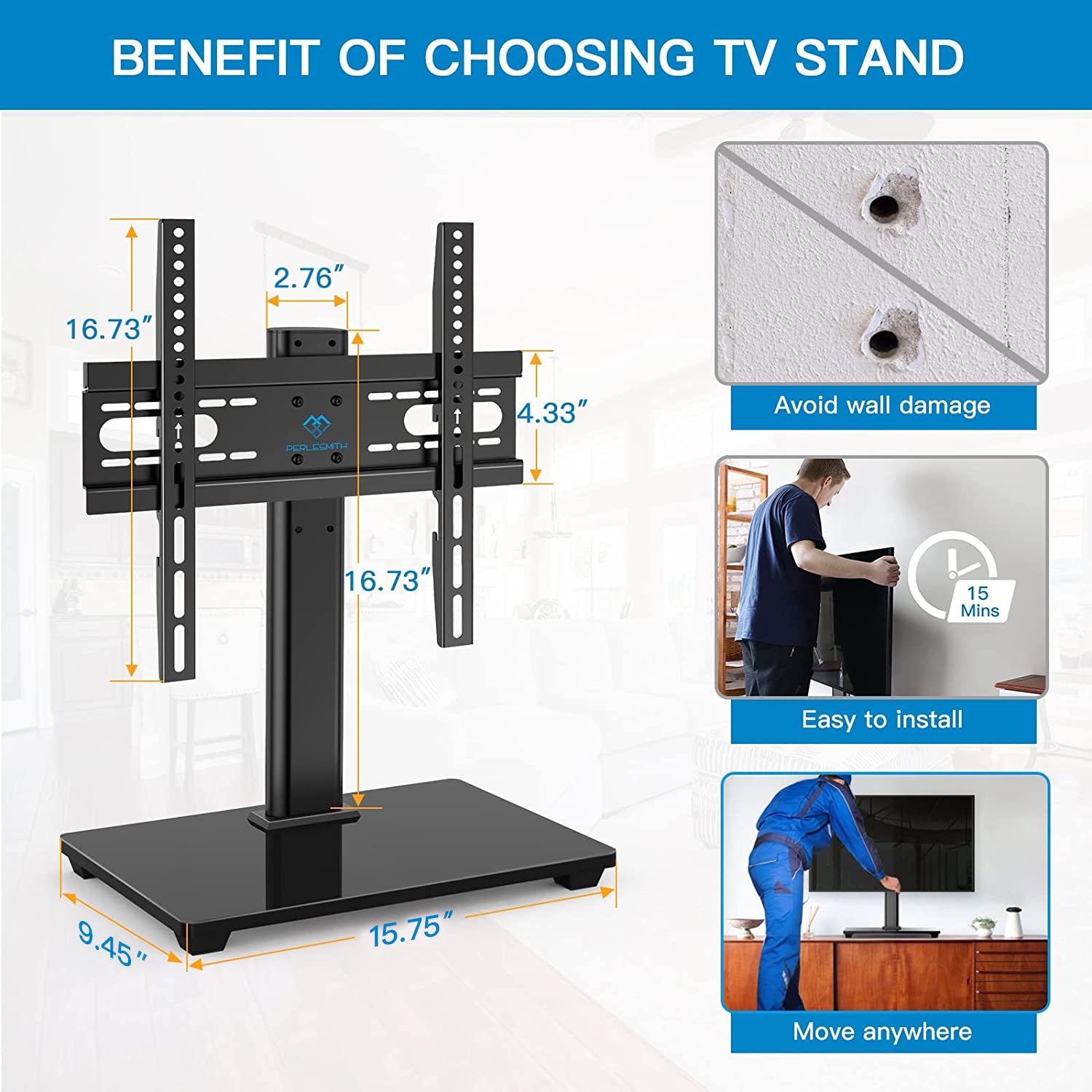 Tabletop TV Stand For 32