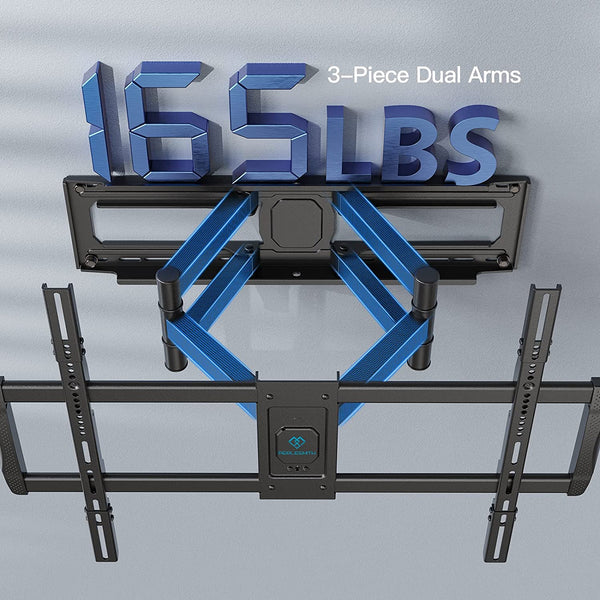 Full Motion TV Wall Mount For 50" To 95" TVs